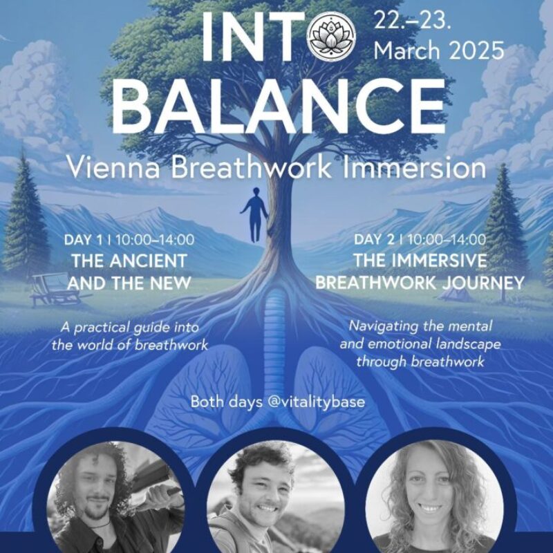 BREATHE INTO BALANCE - Vienna Breathwork Immersion 22 + 23 March 2025