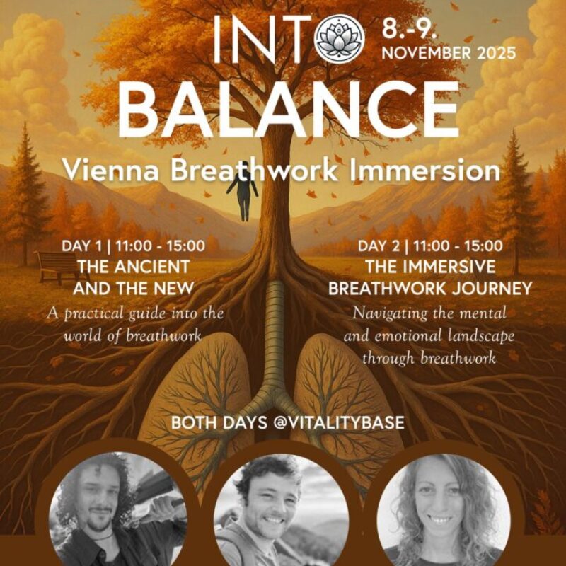 BREATHE INTO BALANCE 2.0  8 - 9 November 2025 - Vienna Breathwork Immersion